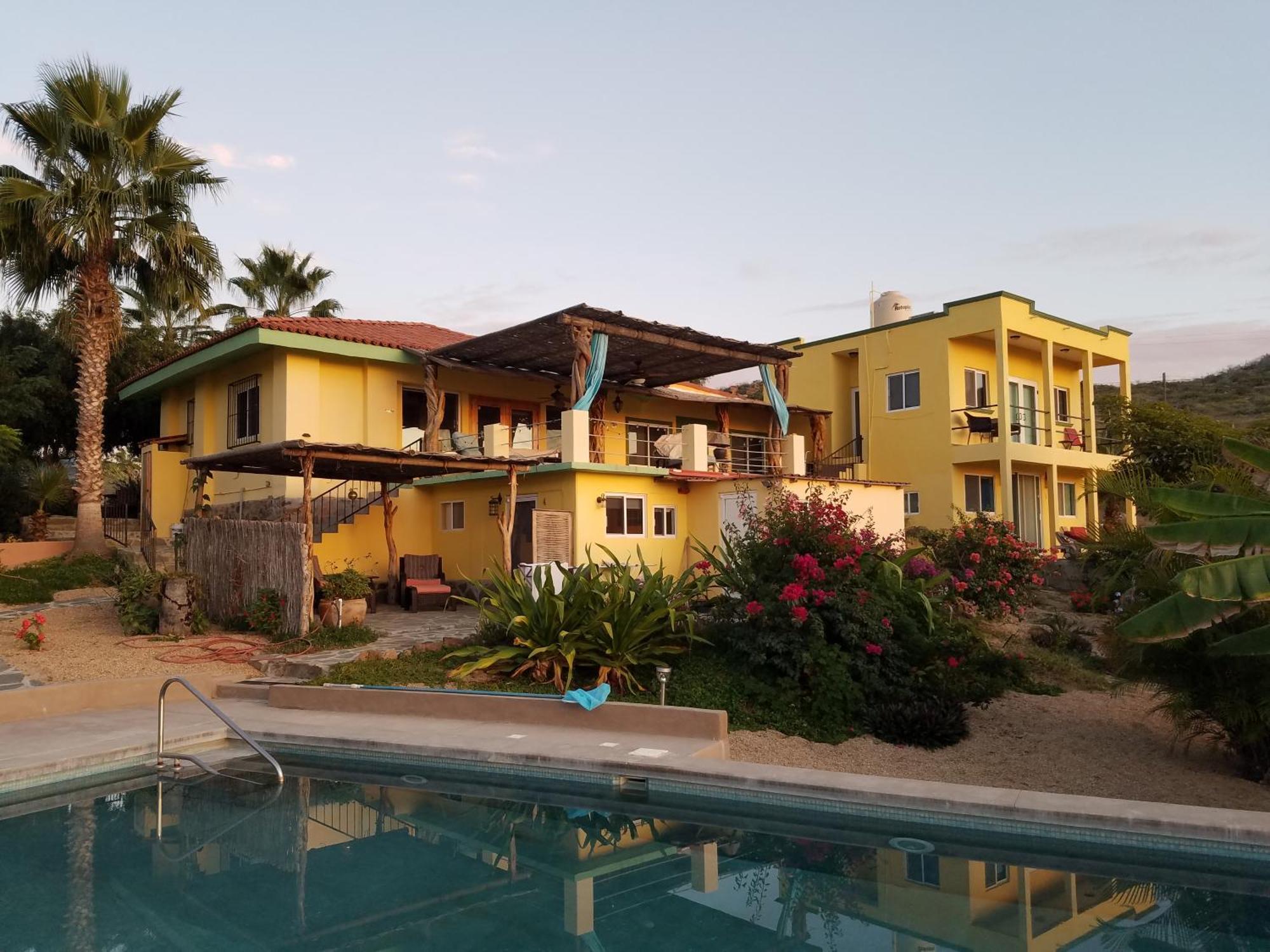Casa Flores Casitas Todos Santos Kültér fotó